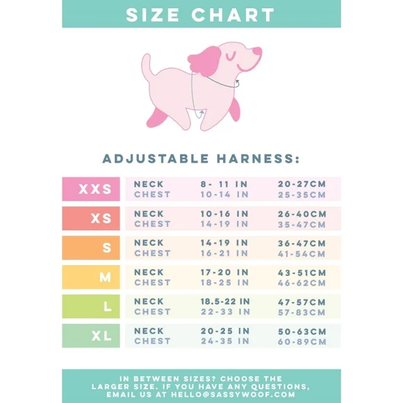 Sassy Woof Corgilicious Medium Dog Harness - Picture 5 of 16